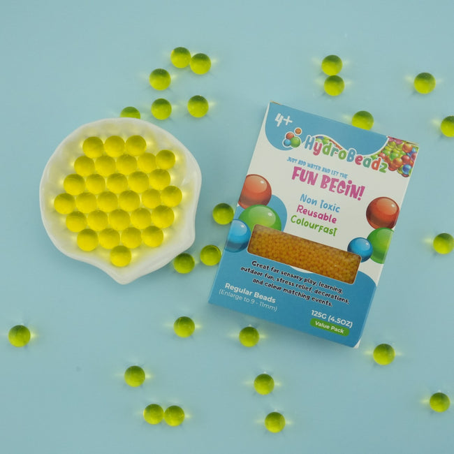 Pack of 7000 REGULAR Water Beads (15 Colours Available)