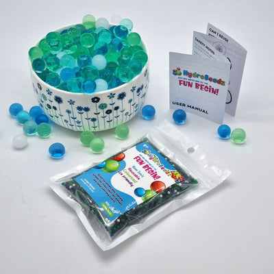 Pack of 2500 LARGE Water Beads (12 Colours Available)